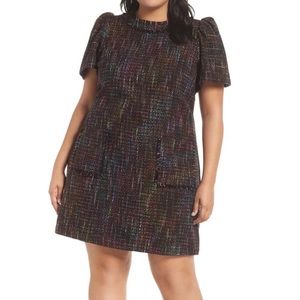 Mod tweed dress